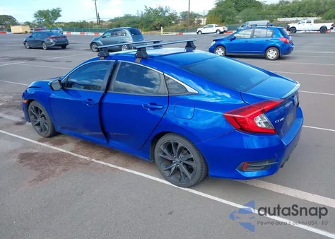 2019 Honda Civic Sport z USA, uszkodzony, nr VIN 19XFC2F89KE047225